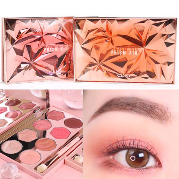 Clio- Bảng Phấn Mắt Có Nhũ Siêu Lấp Lánh Clio Prism Air Eye Palette Các Màu