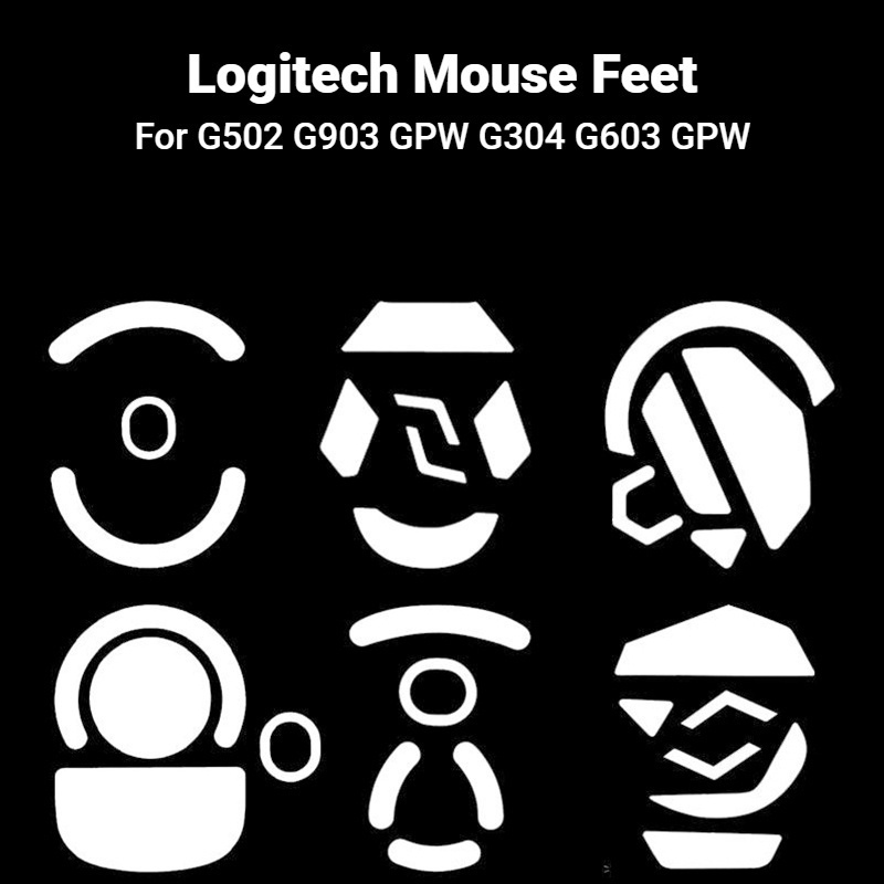 Set 2 Chân Chuột Máy Tính Chơi Game G502 G903 GPW G304 G603 GPW 2nd GPXS Edge