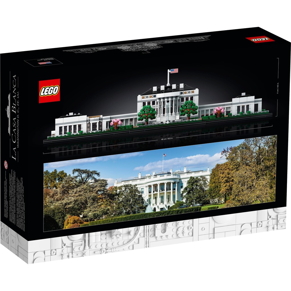 21054 LEGO Architecture The White House - Kiến trúc Nhà trắng