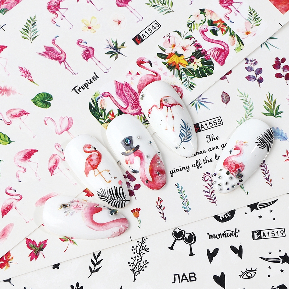 Tờ Miếng Dán Trang Trí Móng Tay Nghệ Thuật