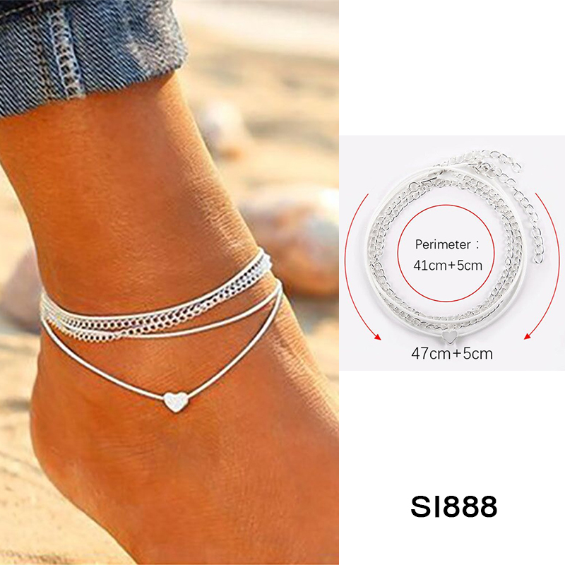 Lắc Chân Xỏ Hạt Thời Trang Đi Biển Dành Cho Nữ | BigBuy360 - bigbuy360.vn