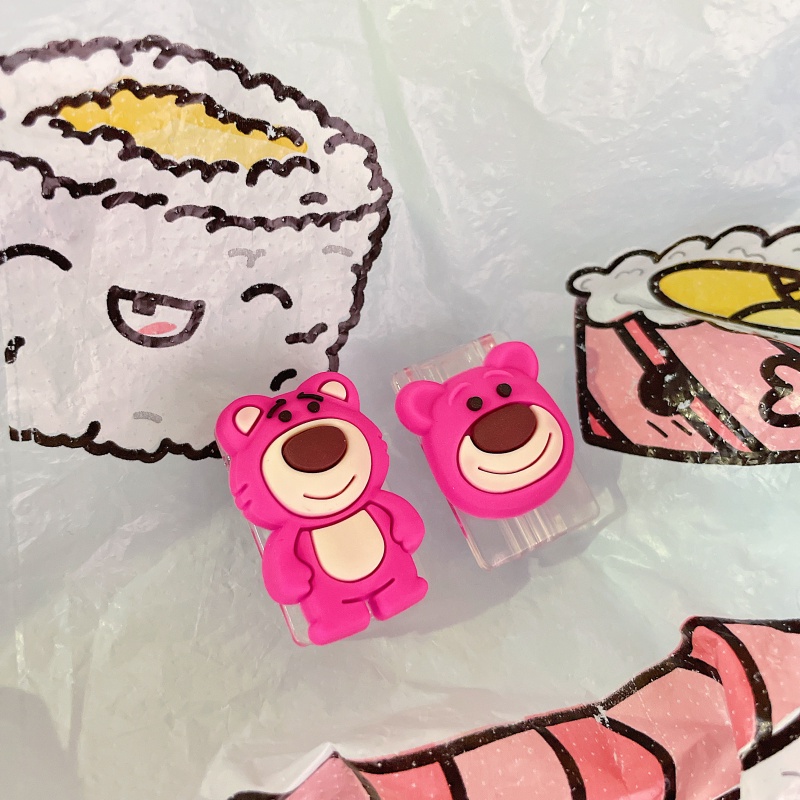 Phụ Kiện Bảo Vệ Dây Cáp Sạc Hình Nơ Doraemon 3D Cho IPhone Sự Bảo Vệ