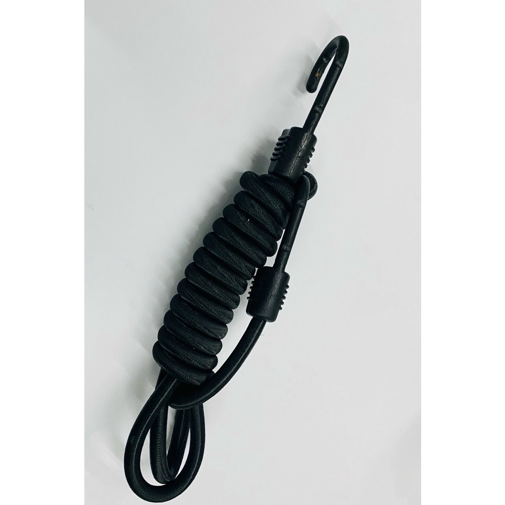 Dây thun ràng hàng xe máy phi 8 x 2m móc nhựa