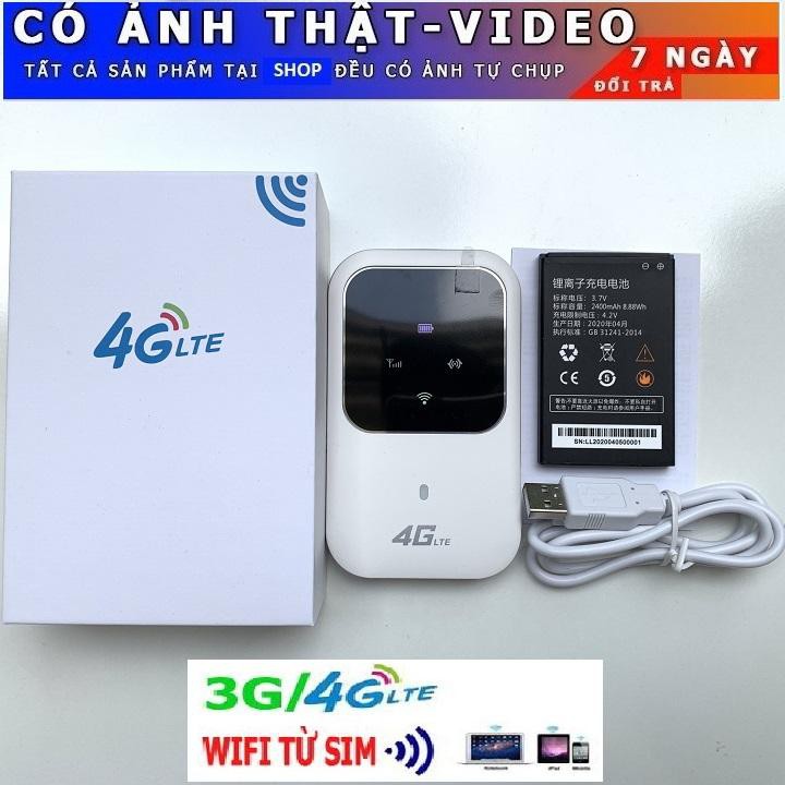 (CHẤT LƯỢNG CỰC TỐT) Cục phát wifi 4G LTE MIFI M80,phủ sóng cực rộng,sóng cực khỏe,pin cực trâu