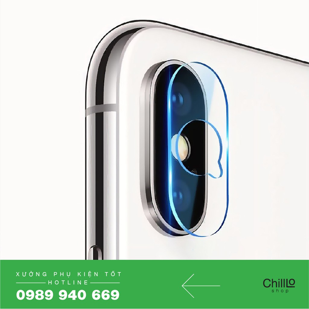 Miếng Dán iPhone Cho Camera Sau Điện Thoại - Kính Cường Lực Camera 7Plus/8Plus/X/ Xs/ Xs Max/ 11/12/13/ Mini/Pro/Pro Max