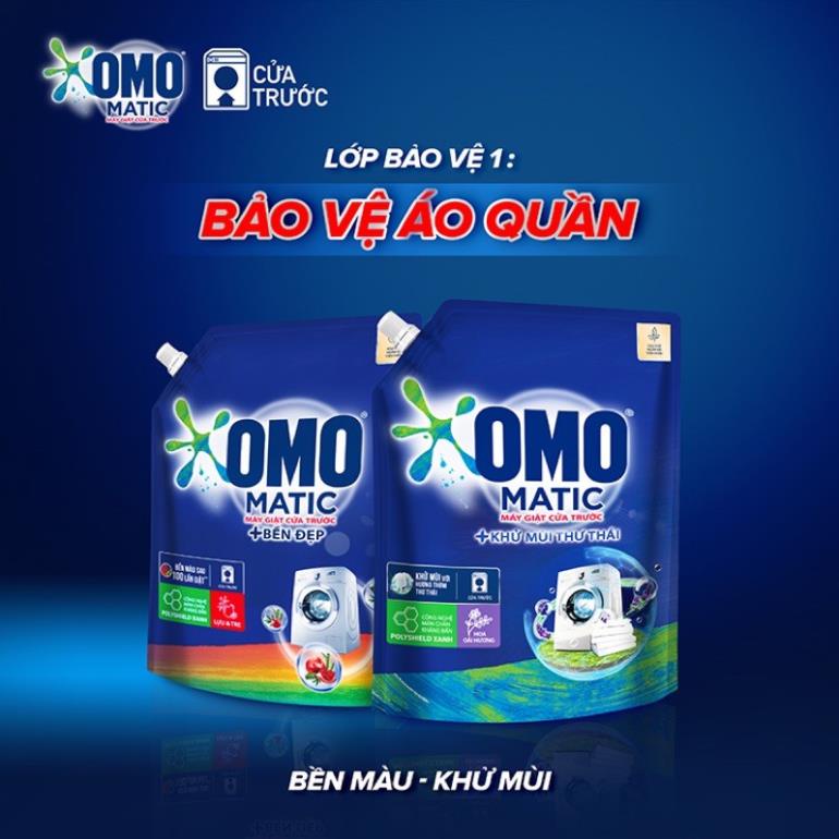 Nước giặt OMO Matic 3,6kg /3,9kg(Túi)