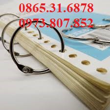 Combo 10 Chiếc Vòng Inox Card ring binders