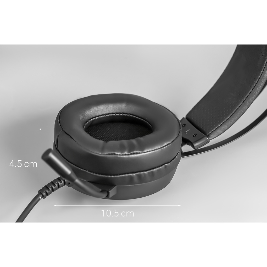 Tai nghe chụp tai Gaming Rapoo VH160 RGB LED