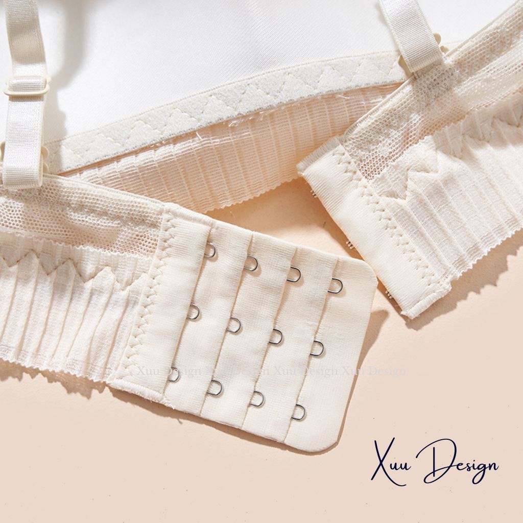 Áo lót nữ ren hoa mềm mát Xuu Design, thiết kế đệm mỏng không gọng co dãn thoáng khí- AV43