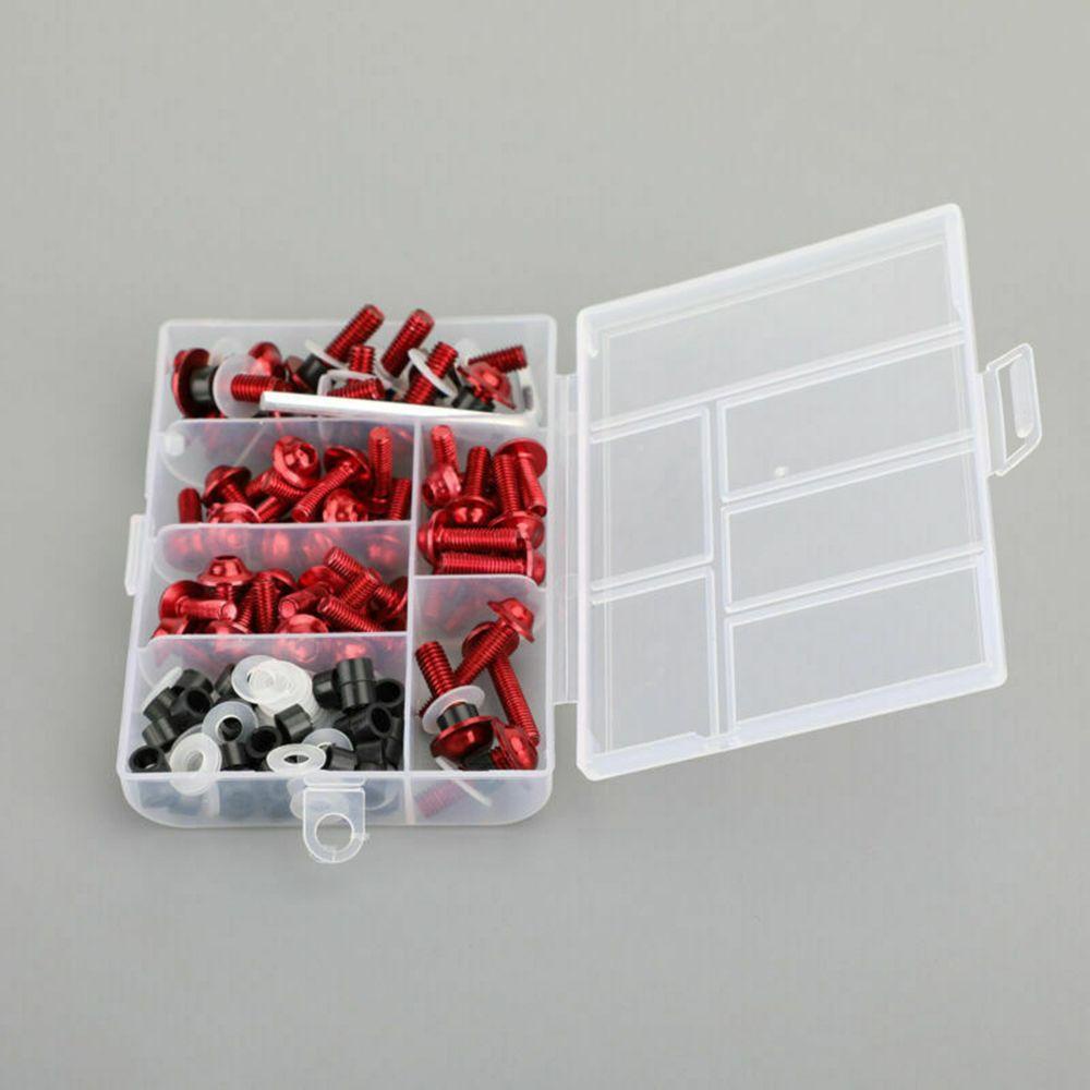 Bộ 158 Ốc Vít Nhiều Màu Sắc 158 Cái Cho Xe Máy