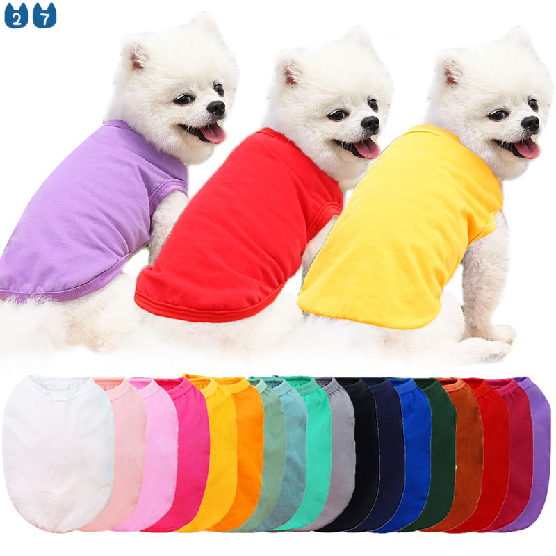 Áo Cotton Cỡ Vừa / Nhỏ / Vừa 27Pets Cho Thú Cưng