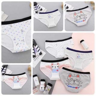 Sét 5 quần lót cotton siêu cute 😍