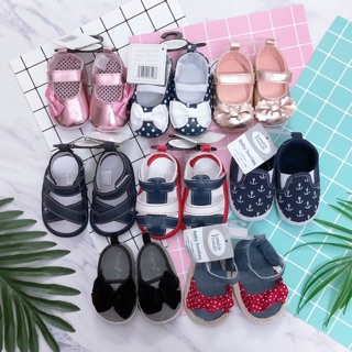 Giày tập đi bé gái (3-9 tháng)