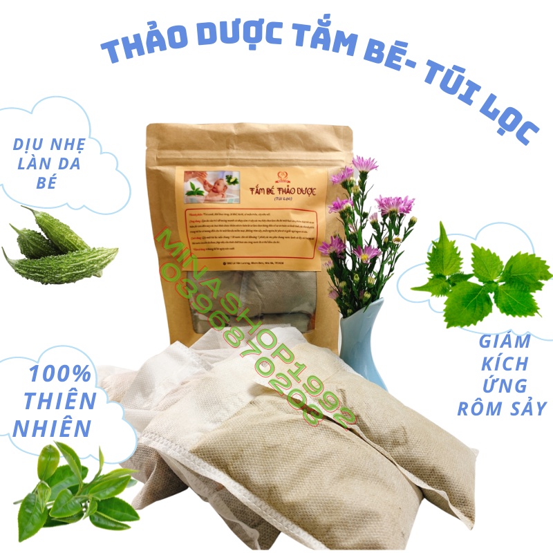 TẮM BÉ THẢO DƯỢC (dạng túi lọc 6 gói)