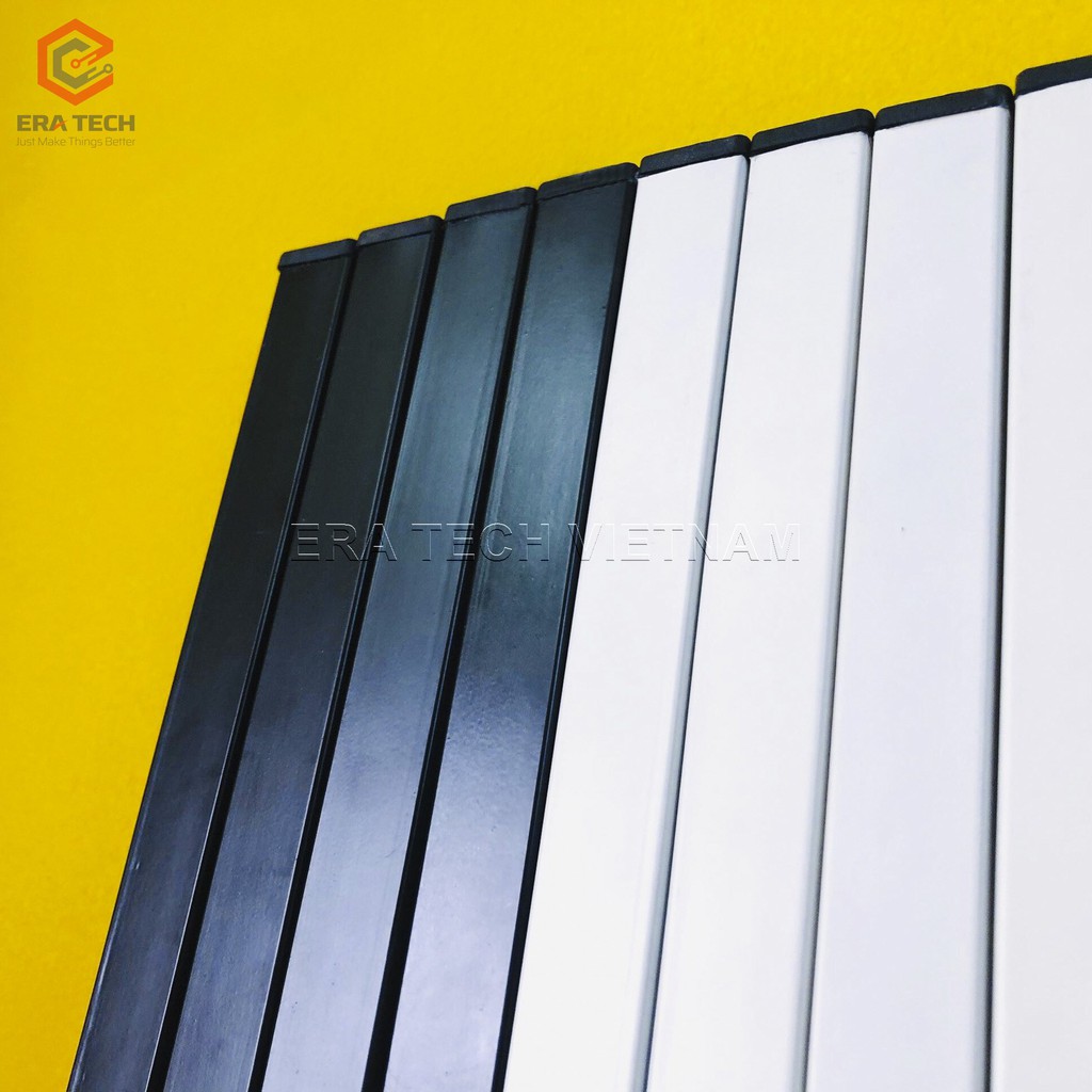 Ống thép vuông sơn tĩnh điện màu kích thước 25x25mm dài 1.0m