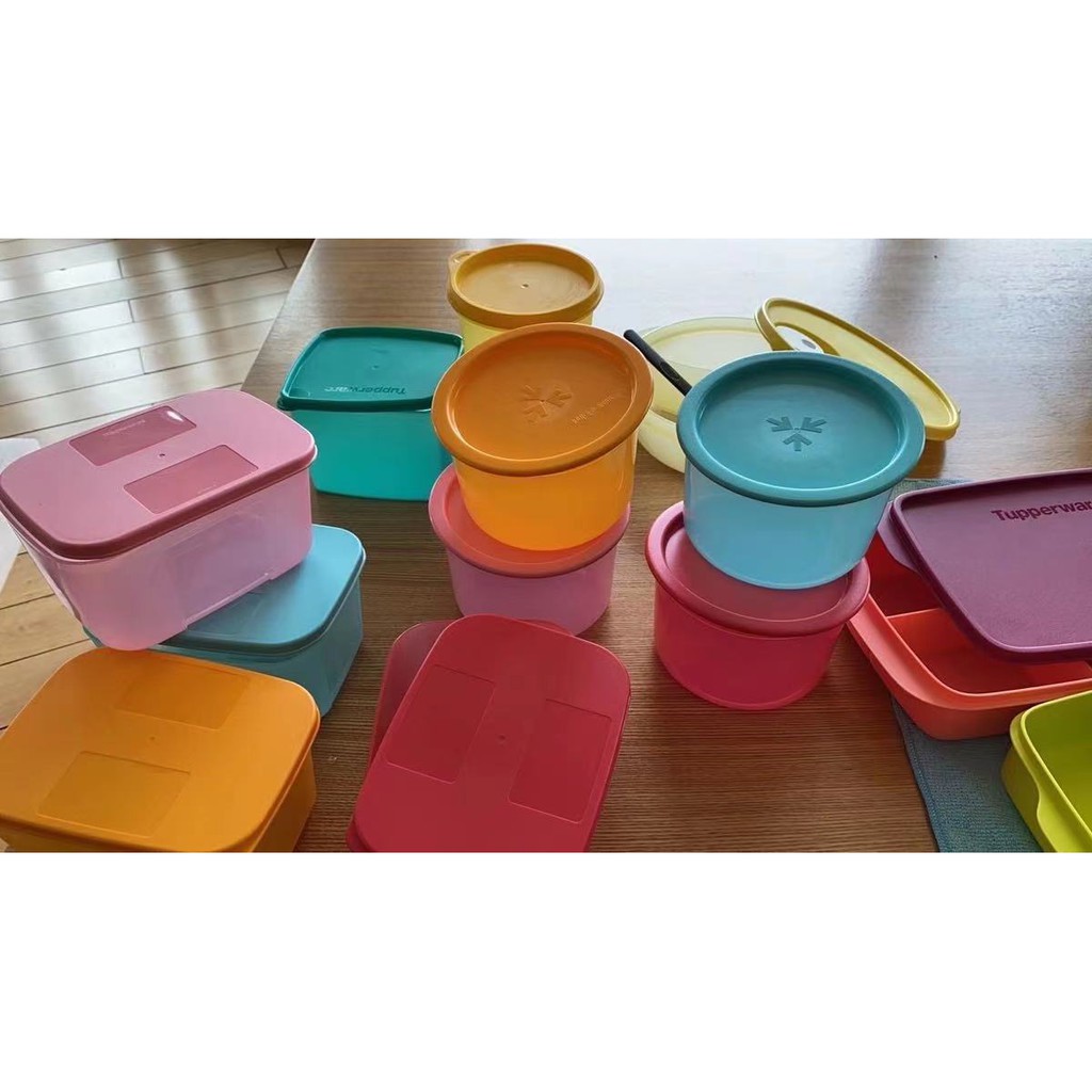 HỘP TRỮ ĐÔNG TUPPERWARE-BỘ HỘP TRỮ ĐÔNG TUPPERWARE TRUNG CHÍNH HÃNG ( SET 4 HỘP)