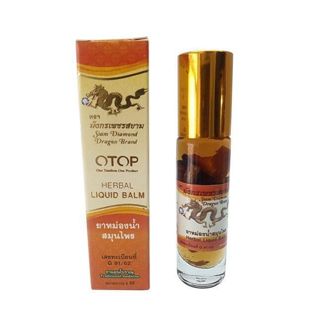 Dầu Lăn Hít 26 vị thảo dược OTOP Thái Lan 8ml