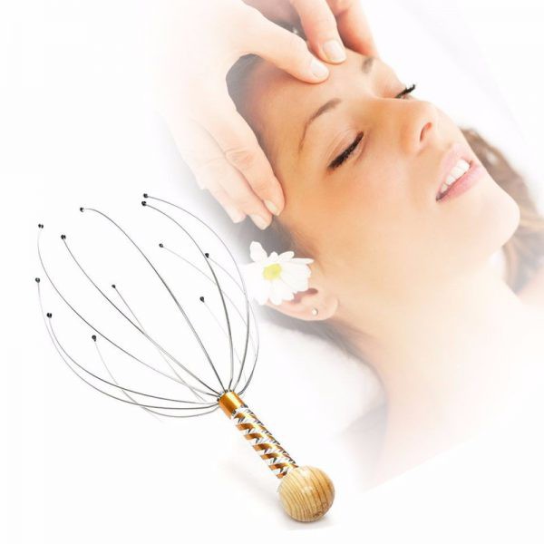 Dụng cụ massage đầu thông minh giúp bạn thư giãn hiệu quả