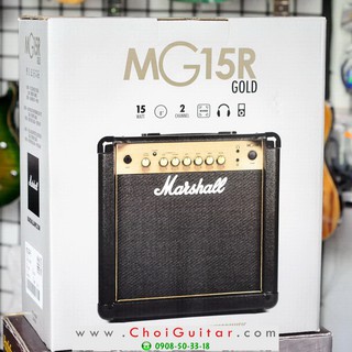Marshall MG15R Gold - Âm li đàn guitar điện