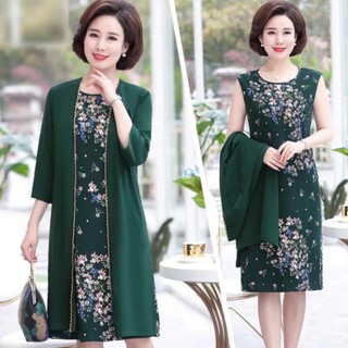 Váy đầm trung niên hàng Quảng Châu