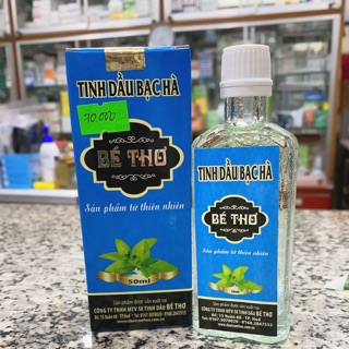 Tinh dầu bạc hà bé thơ 50ml