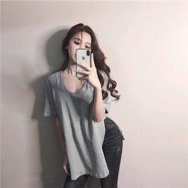 áo lệch tà combor 2c