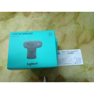 Mua Webcam Logitech HD C270 tích hợp Mic giảm khử tiếng ồn chính hãng
