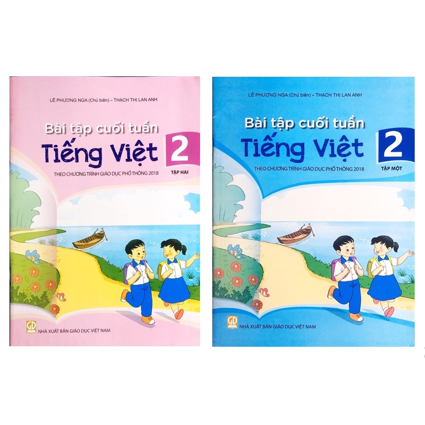 Sách - Combo Bài tập cuối tuần Tiếng Việt 2 - Theo chương trình giáo dục phổ thông 2018