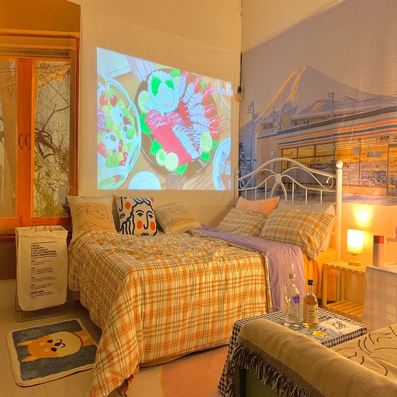 Tranh vải treo tường phòng khách / phòng ngủ phong cách Nhật Bản độc đáo