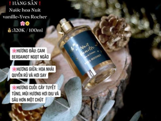 [100 ml] Nước hoa Yves Rocher Nuit Vanille