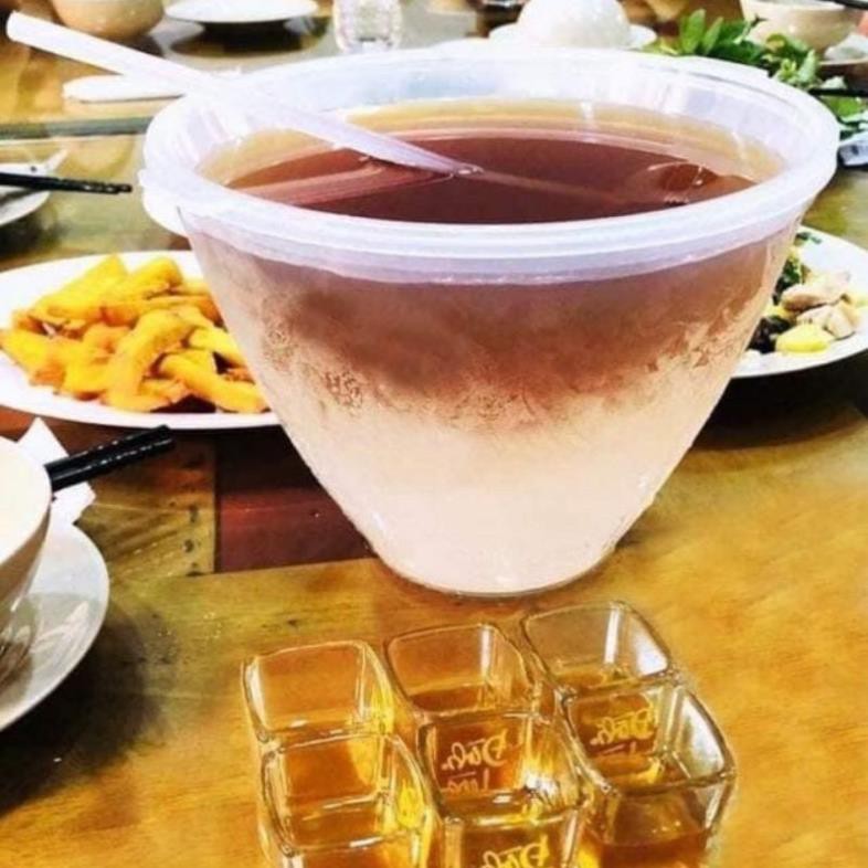 ❌RẺ VÔ ĐỊCH❗ Bộ Bát Đựng Rượu Và Bát Ướp rượu Lạnh - Dụng Cụ Ướp Lạnh Trái Cây Và Rượu