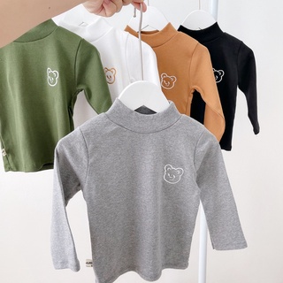 ÁO CỔ 3 PHÂN THÊU GẤU CỰC HOT