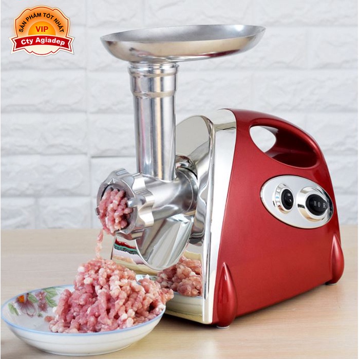 [Mã ELHADEV giảm 4% đơn 300K] Máy xay thịt làm xúc xích lạp sườn Meat Grinder B120 (Màu đỏ)