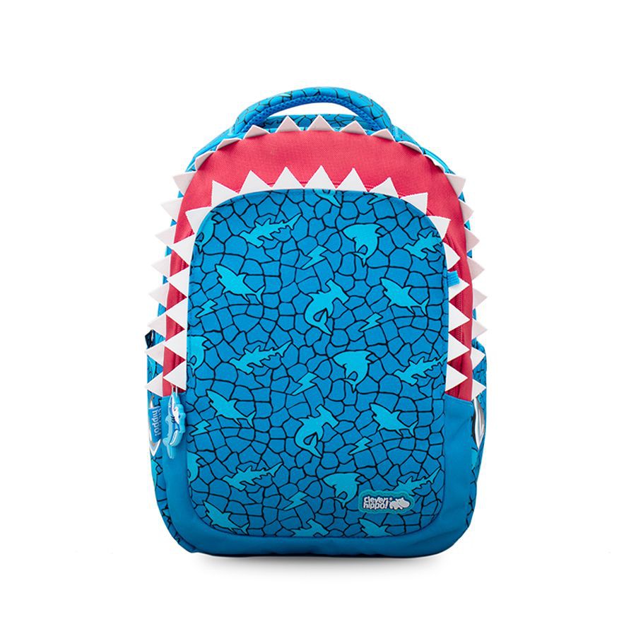 [CHÍNH HÃNG] Balo Học Sinh Clever Hippo Easy Go Shark Cage BS0108 siêu nhẹ dành cho bé trai tiểu học