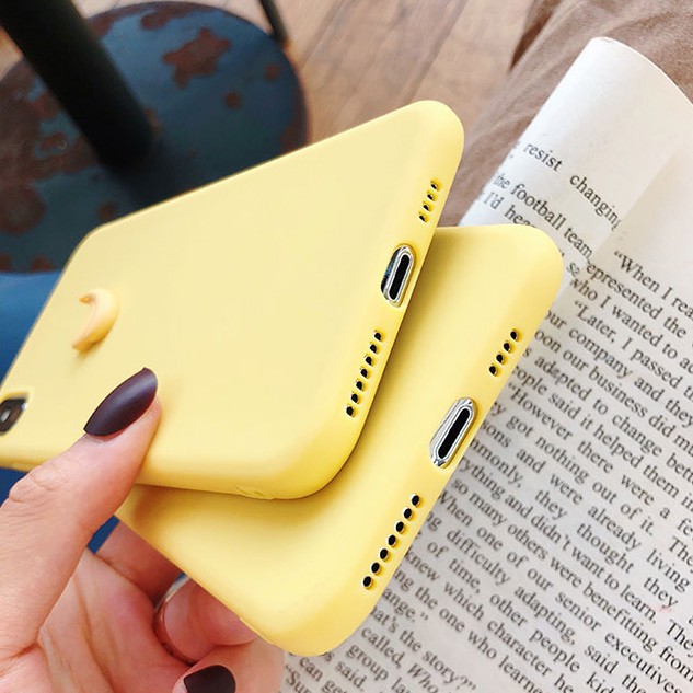 Ốp lưng hình quả chuối cho Apple iPhone 11 12 Pro XS XR XS Max iPhone X 8 7 6s 6 Plus 5s 5 5G 6P 7P 6g 7g | BigBuy360 - bigbuy360.vn