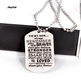 Dây chuyền mặt thẻ bài quân đội , vật liệu thép không gỉ