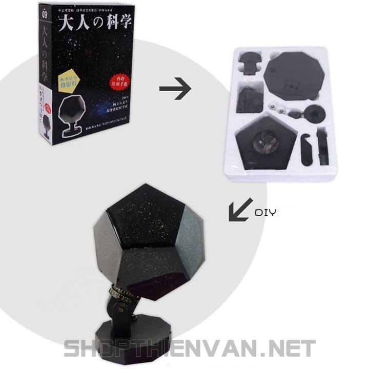 Đèn chiếu chòm sao thiên văn tặng kèm adapter