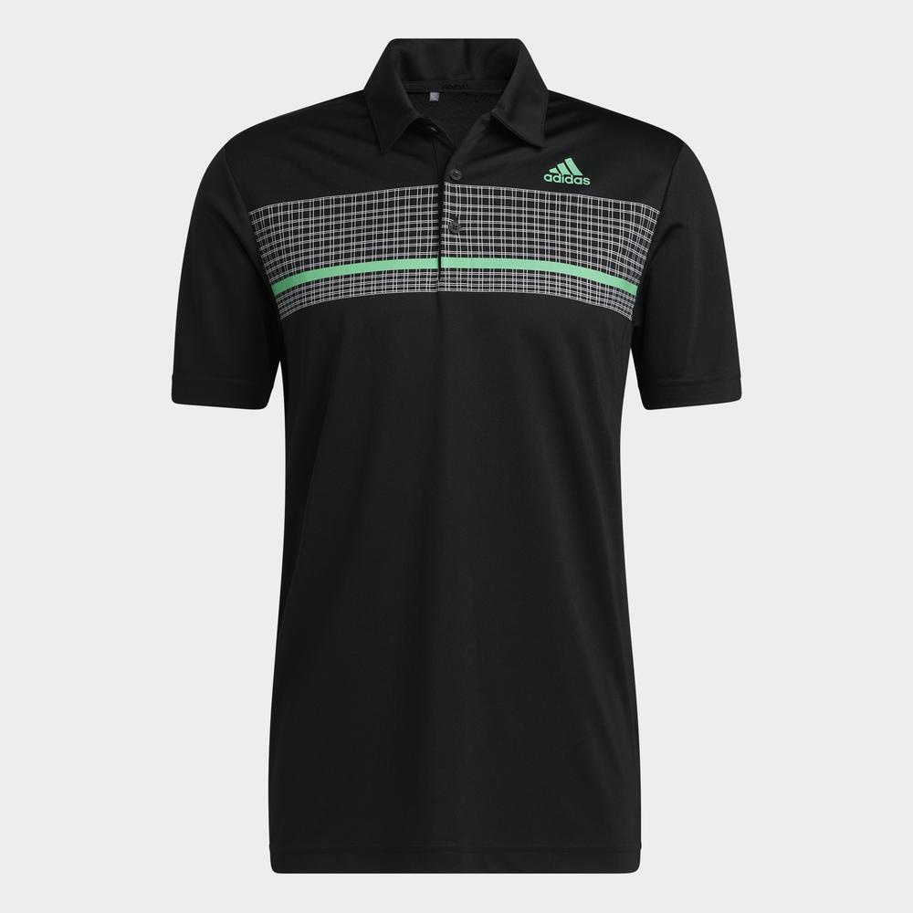 Áo Polo adidas GOLF Nam Primegreen Check Polo Shirt Màu đen H50823