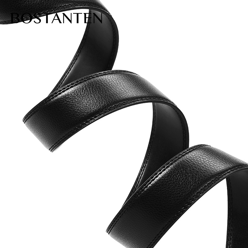 Thắt lưng BOSTANTEN bằng da thật cho nam