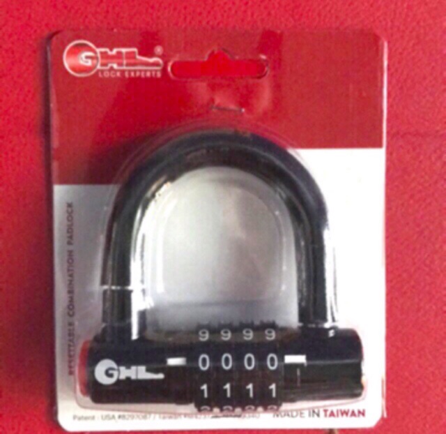 Ổ khoá số GHL hàng đài loan ( đổi được mã số )