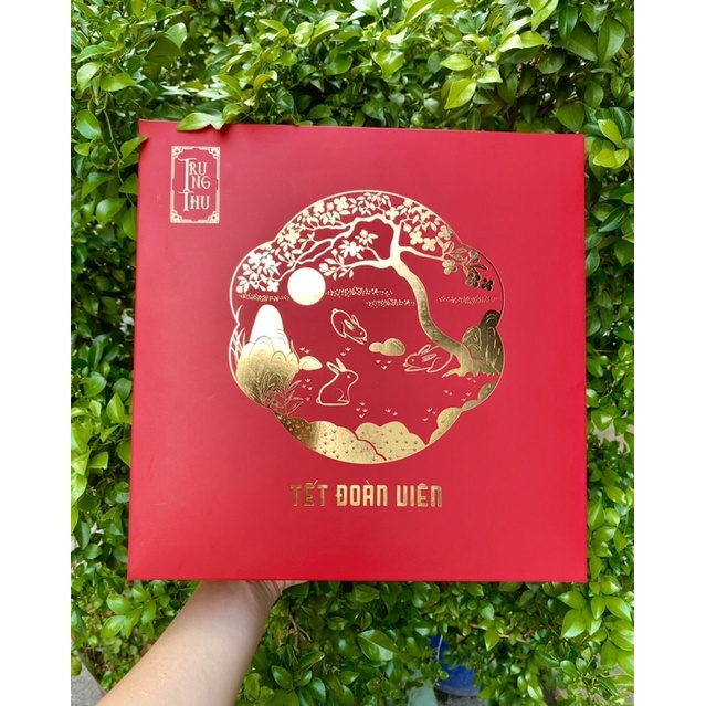 THỎ NGỌC 4 BÁNH - HỘP BÁNH TRUNG THU