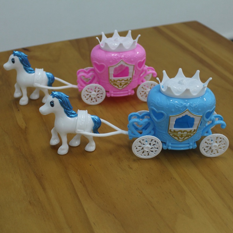 dụng cụ làm bánh trang trí bánh sinh nhật [FREESHIP❤️] xe ngựa dễ thương