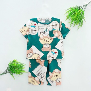 Bộ tole bé trai ( tay ngắn quần dài )