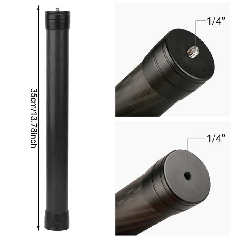 Gậy mở rộng bằng sợi Carbon 35cm cho Zhiyun Crane 2/Smooth 4 for Feiyutech AK4000/AK2000