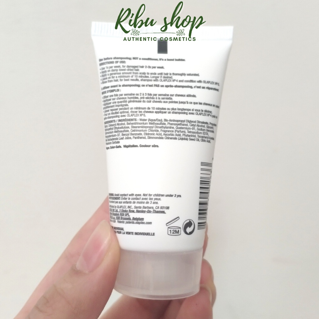 Mặt nạ dưỡng tóc Olaplex No.3 và No.8 tách set Sephora 30ml - Ribu shop