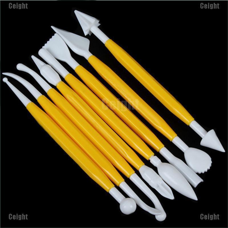 Set 8 Dụng Cụ Tạo Hình Đất Sét Đồ Chơi Cho Bé