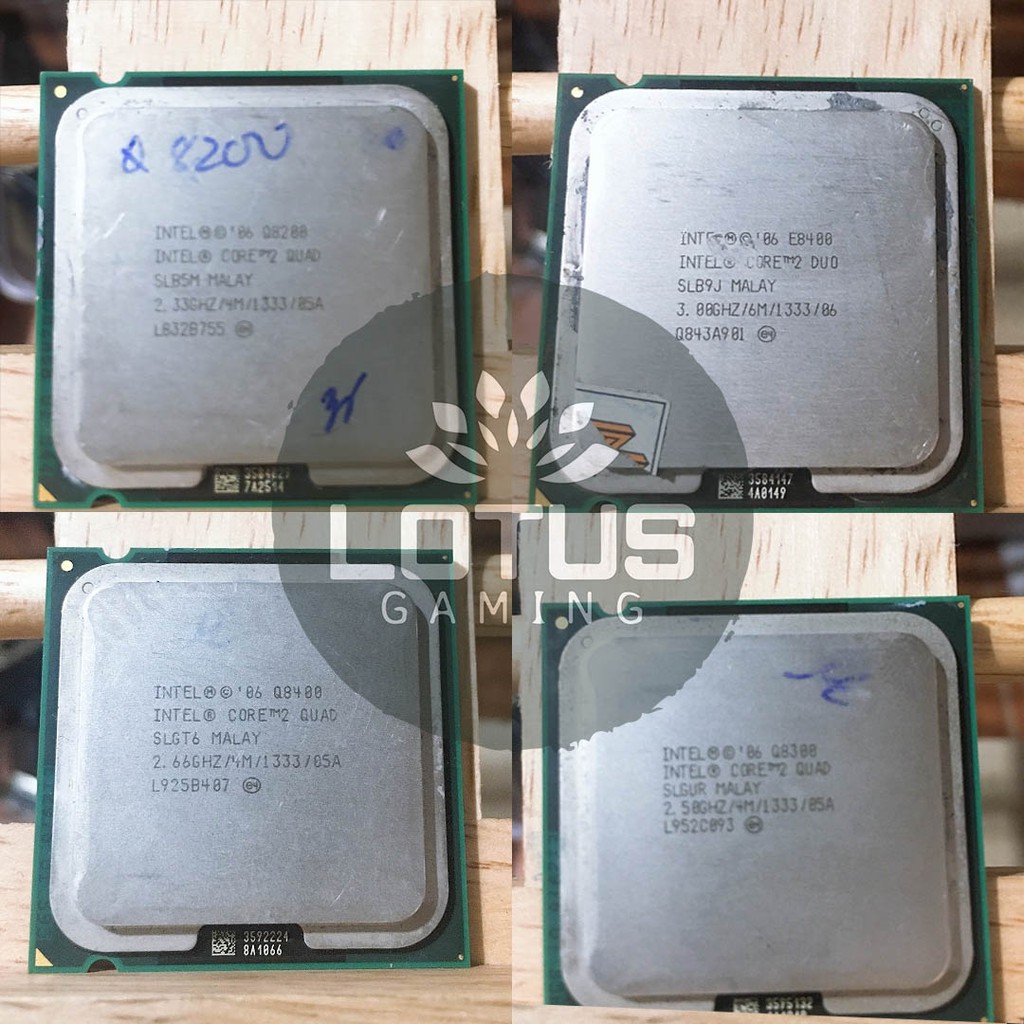 CPU PC(Tặng keo tản nhiệt)- Bộ Vi Xử Lý sk 775