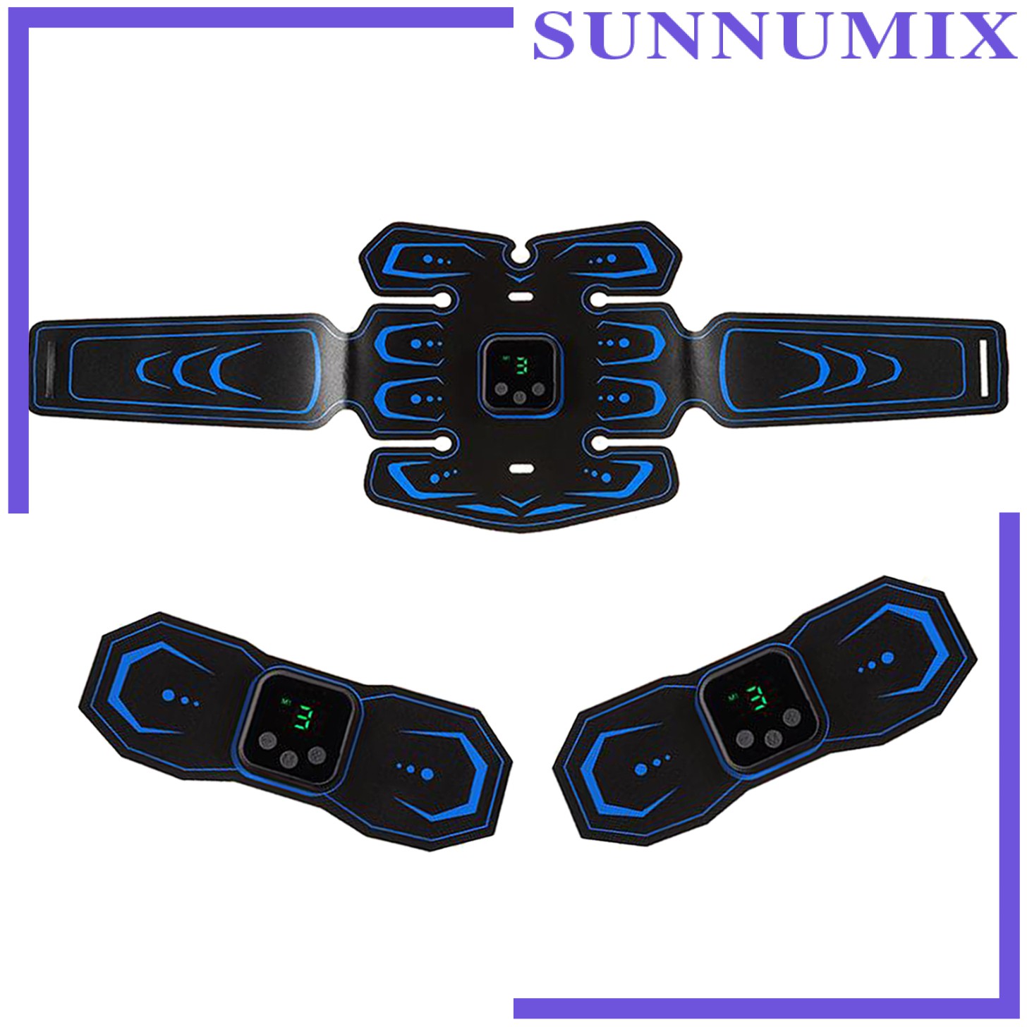 (Hàng Mới Về) Máy Tập Cơ Bụng Sunnimix Sạc Pin Tiện Dụng