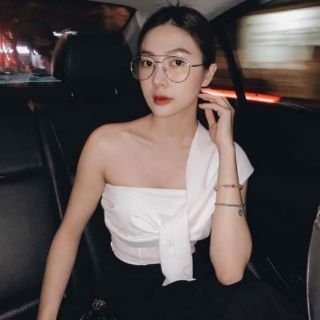 ÁO CROPTOP NƠ NGỰC