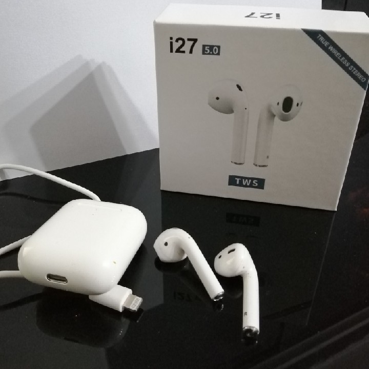 Tai Nghe Bluetooth i27 Pro TWS Sạc Không Dây Tương Thích IOS, Android